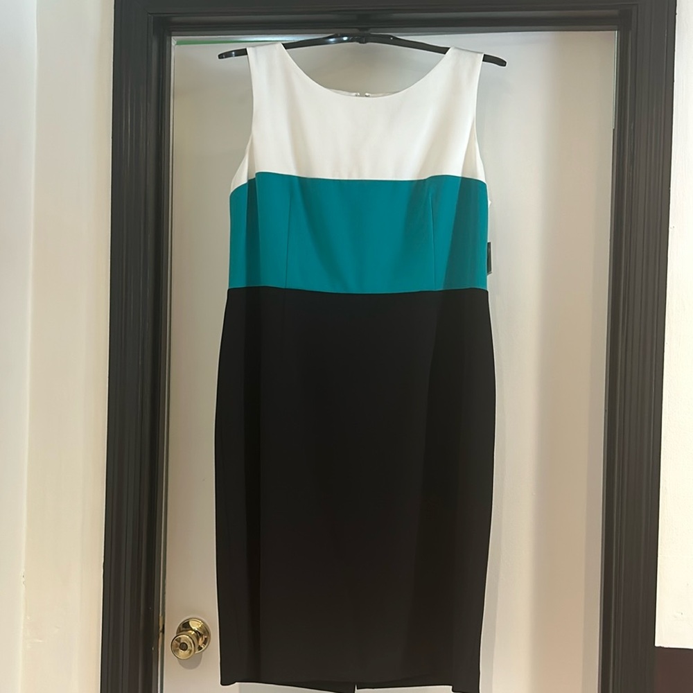 Color Block Dress Kasper